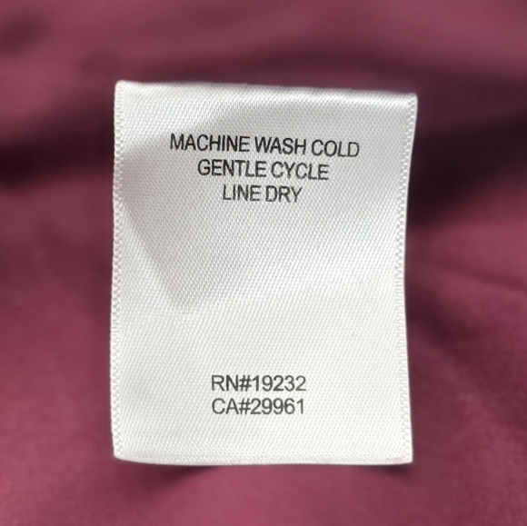 Alfred Dunner 10P Lightweight Quilted Maroon Jacket - Picture 6 of 6